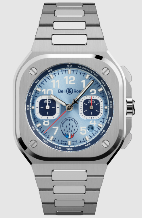 Review Bell and Ross BR 05 Replica Watch BR-05 Chrono Patrouille de France BR05C-PAF-ST/SST